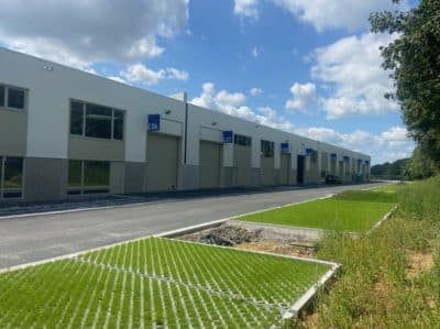 newly constructed sme-units green park nivelles